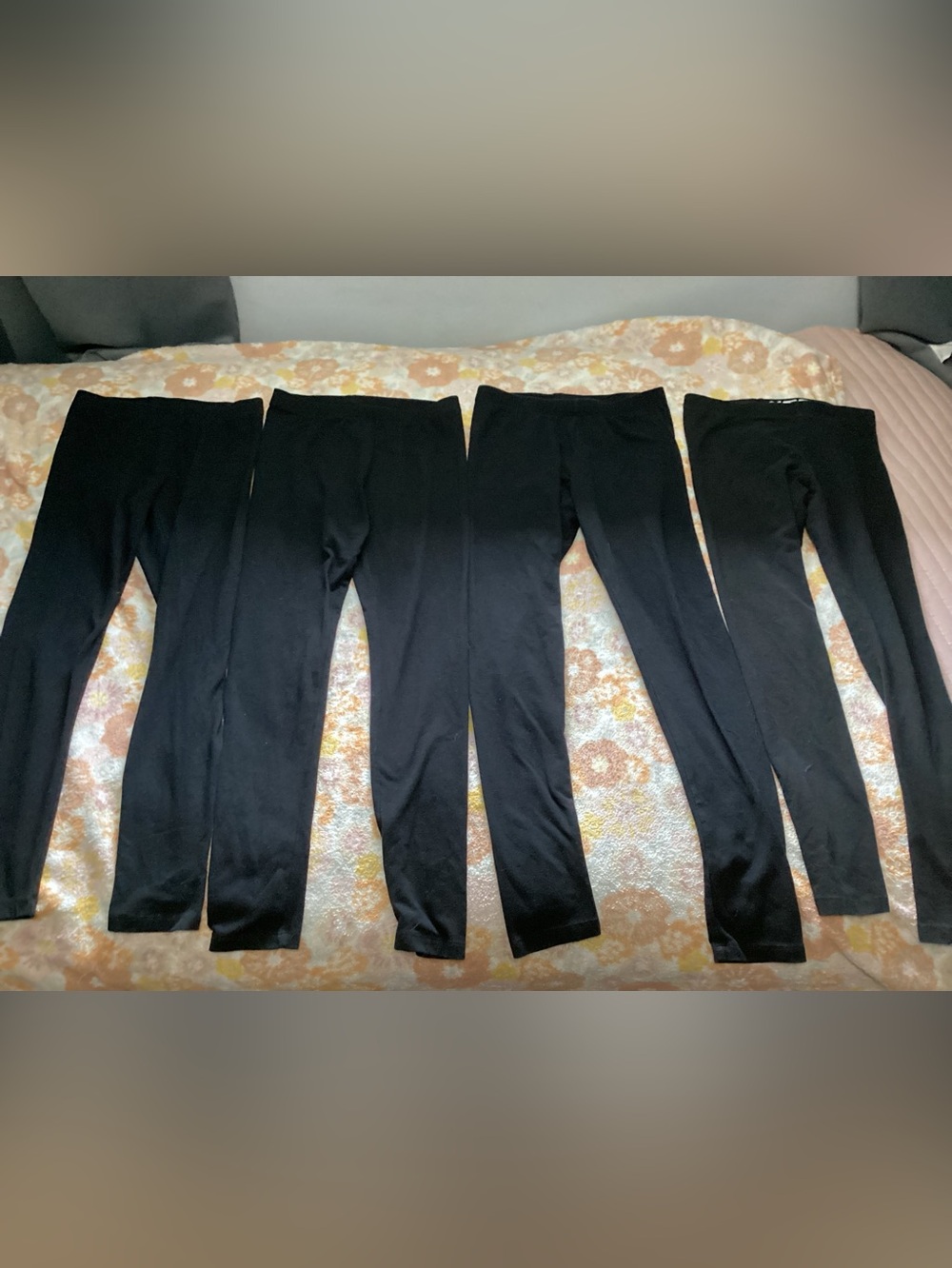 Cat & Jack and wonder nation Black Kids Leggings - Set of 4